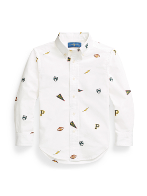 Pennant Cotton Oxford Shirt