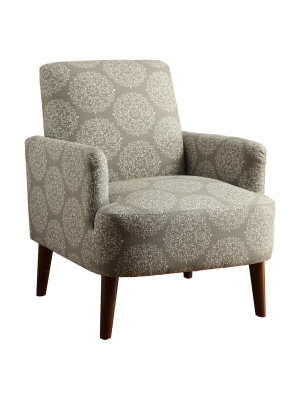Iohomes Wilbanks Transitional Track Arm Fabric Accent Chair - Homes: Inside + Out