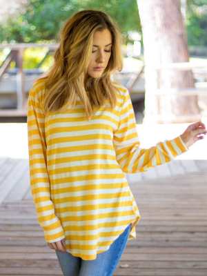 The Gradie Top - Yellow