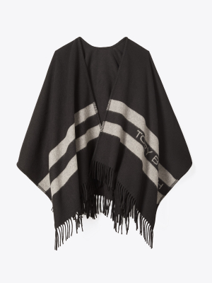 Striped Poncho