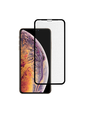 Valor Full Coverage Tempered Glass Lcd Screen Protector Film Cover For Apple Iphone 11 Pro Max/xs Max, Black