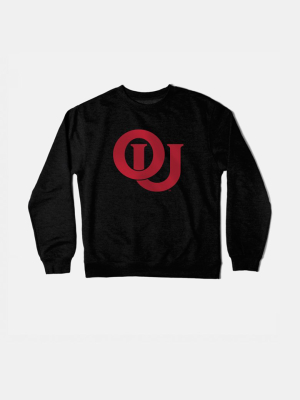 Oklahoma Vintage Crewneck Sweatshirt (black)