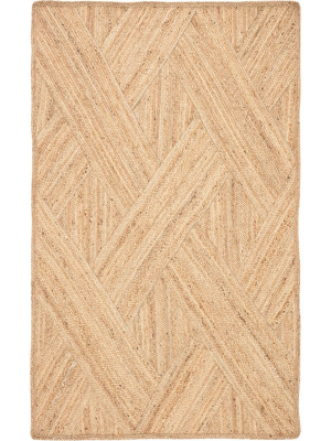 Jaipur Naturals Tobago Rug - Pebble/croissant