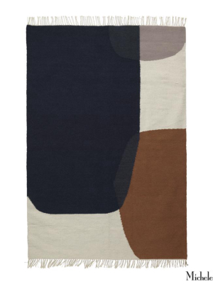 Abstract Shapes Merge Rug