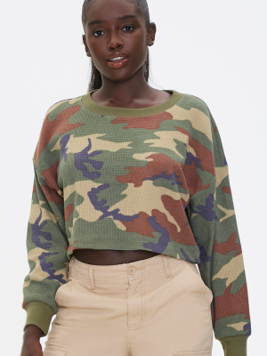 Camo Thermal Top