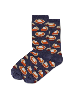 Women's Pumpkin Pie Crew Socks