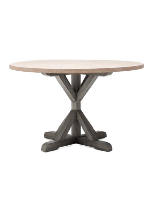 Made Goods Dane Dining Table - Gray