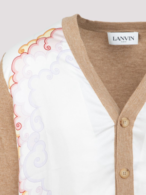 Lanvin V-neck Button-front Cardigan
