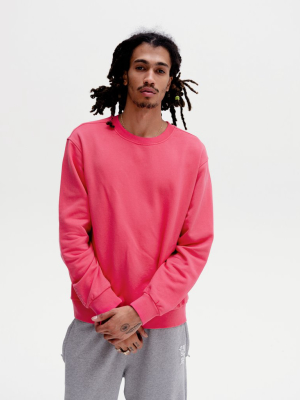 Crew Neck Sweatshirt Raspberry