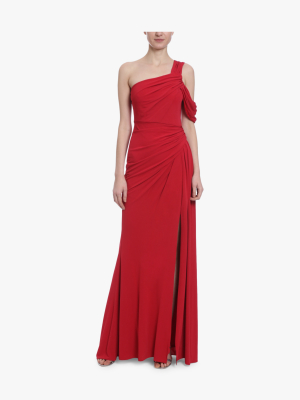 Asymmetrical Draped Gown