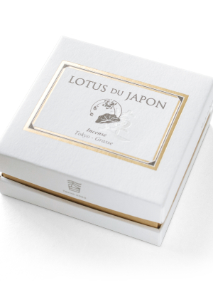 Lotus Du Japon Incense And Incense Holder Set