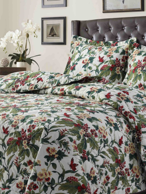 Tropical Garden Oversized Quilt Set - Tribeca Living