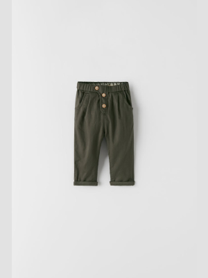 Lined Pants