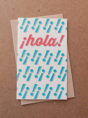 Hola! Card