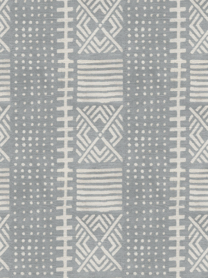 Dove Dots Mud Cloth - Wallpaper