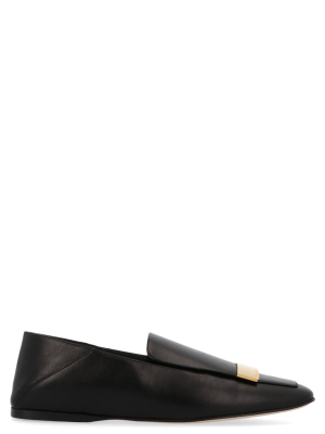 Sergio Rossi Sr1 Logo Flat Loafers