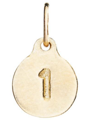 "1" Number Charm