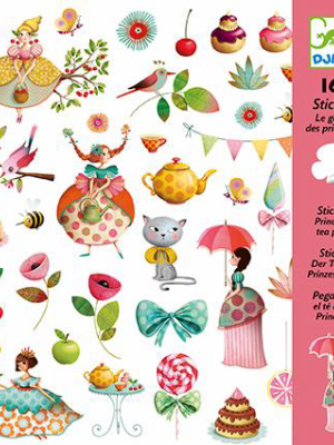 Petit Gifts Stickers Princess Tea Party