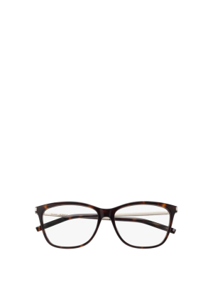 Saint Laurent Eyewear Square Frame Glasses