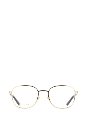 Gucci Eyewear Square Frame Glasses