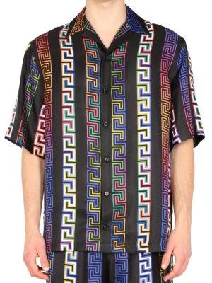 Versace Greca Neon Printed Shirt