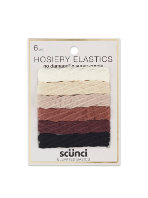 Scunci Hosiery Elastics - 6pk