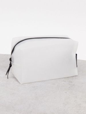 Rains 1558 Small Washbag In White