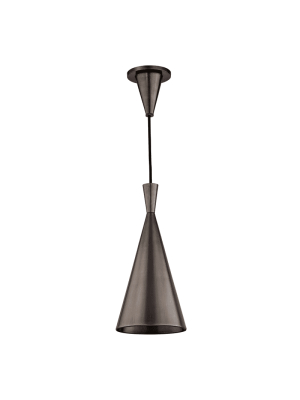 Ovid 1 Light Pendant Old Bronze