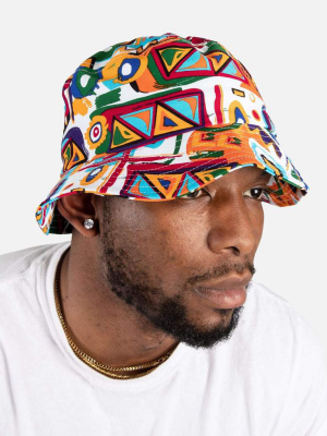 Kim And Bae  Aztec Bucket Hat