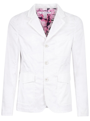 Comme Des Garçons Shirt Buttoned Blazer