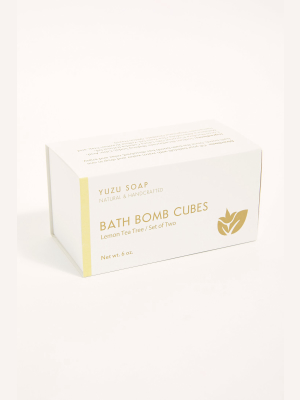 Yuzu Bath Bomb Cube Set