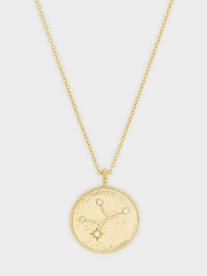 Astrology Coin Necklace (virgo)