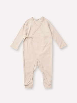 Noé Wrap Onesie - Shell