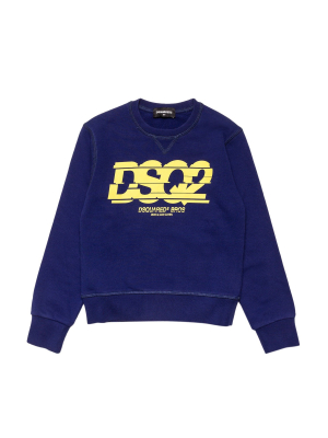 Dsquared2 Kids Logo Printed Sweatshirt