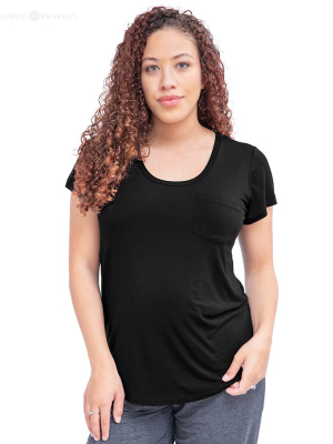 Everyday Nursing & Maternity T-shirt | Black