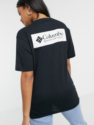 Columbia North Cascades T-shirt In Black