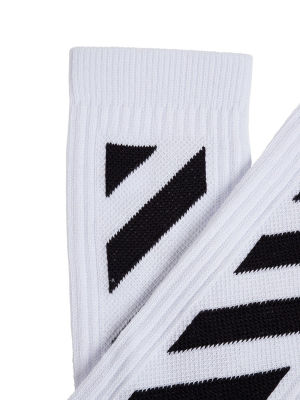 Off-white Diag Logo Socks
