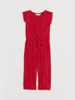 Pleated Jumpsuit