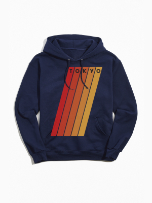 Tokyo Retro Graphic Hoodie Sweatshirt