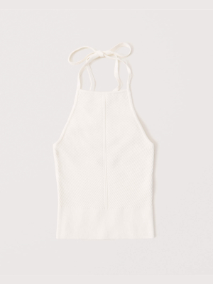 Ribbed Knit Halter