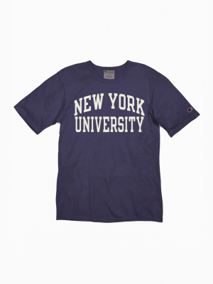 Champion New York University Pigment Dye Tee