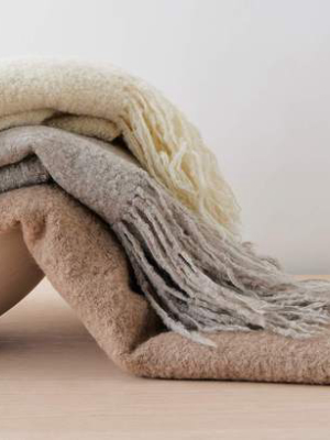 Boucle Throw Collection