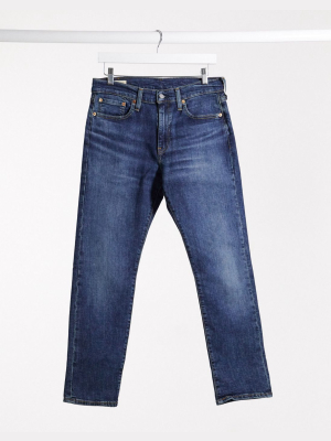 Levi's 502 Tapered Fit Jeans In Dark Vintage Wash