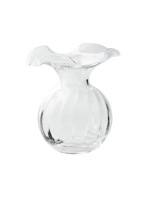 Vietri Hibiscus Glass Fluted Vase - 3 Available Sizes