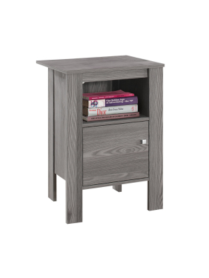 Accent Table/night Stand - Gray - Everyroom