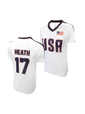 United States Soccer Federation 2020 Women's Tobin Heath White Jersey