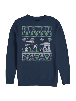 Men's Star Wars Ugly Christmas Hoth Sweet Hoth Sweatshirt