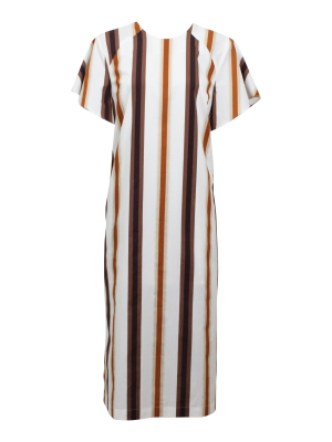 Adalyn Cotton A-line Midi Dress