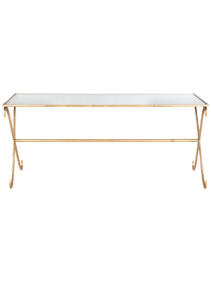 Lavar Coffee Table Gold - Safavieh