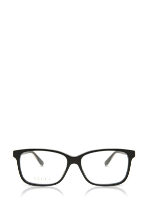 Gucci Eyewear Rectangular Frame Glasses